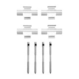 DFC 09-24 Nissan GT-R Front 5000 Advanced Low Metallic Brake Pads and Hardware Kit thumbnail 2