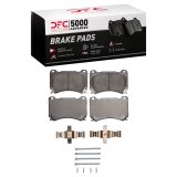 DFC 09-14 Hyundai Equus Front 5000 Advanced Ceramic Brake Pads and Hardware Kit thumbnail 1