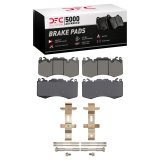 DFC 10-22 Land Rover Range Rover Sport Front 5000 Advanced Low Metallic Brake Pads and Hardware Kit thumbnail 1