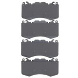 DFC 10-22 Land Rover Range Rover Sport Front 5000 Advanced Low Metallic Brake Pads and Hardware Kit thumbnail 2