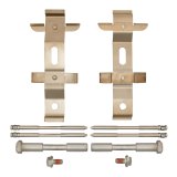 DFC 10-22 Land Rover Range Rover Sport Front 5000 Advanced Low Metallic Brake Pads and Hardware Kit thumbnail 5