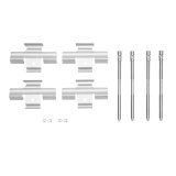 DFC 10-25 Lexus GS F Front 5000 Advanced Low Metallic Brake Pads and Hardware Kit thumbnail 5