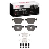DFC 10-19 BMW 760Li Front 5000 Advanced Low Metallic Brake Pads and Hardware Kit thumbnail 1