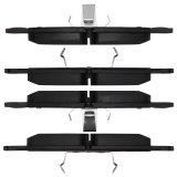 DFC 10-19 BMW 760Li Front 5000 Advanced Low Metallic Brake Pads and Hardware Kit thumbnail 4