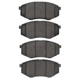 DFC 10-11 Hyundai Tucson Front 5000 Advanced Ceramic Brake Pads thumbnail 2