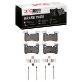 DFC 10-18 Mercedes-Benz E63 AMG Rear 5000 Advanced Low Metallic Brake Pads and Hardware Kit thumbnail 1