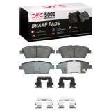 DFC 10-17 Genesis G80 Rear 5000 Advanced Ceramic Brake Pads and Hardware Kit thumbnail 1