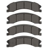 DFC 09-24 Chevrolet Suburban 3500 HD Rear/Front 5000 Advanced Ceramic Brake Pads and Hardware Kit thumbnail 2