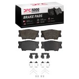 DFC 06-18 Lexus HS250H Rear 5000 Advanced Ceramic Brake Pads and Hardware Kit thumbnail 1