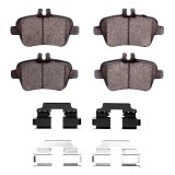 DFC 12-19 Mercedes-Benz SLK350 Rear 5000 Advanced Low Metallic Brake Pads and Hardware Kit thumbnail 1