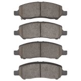DFC 13-16 Dodge Dart Rear 5000 Advanced Ceramic Brake Pads thumbnail 3