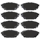 DFC 12-20 Freightliner FL360 (Mexico) Front/Rear 5000 Advanced Semi Metallic Brake Pads thumbnail 3