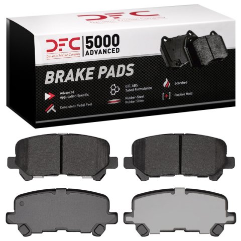 DFC 07-25 Acura MDX Rear 5000 Advanced Ceramic Brake Pads thumbnail 1