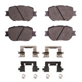 DFC 14-15 Lexus IS250 Front 5000 Advanced Ceramic Brake Pads and Hardware Kit thumbnail 1
