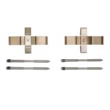 DFC 15-25 Lexus RC F Rear 5000 Advanced Low Metallic Brake Pads and Hardware Kit thumbnail 5