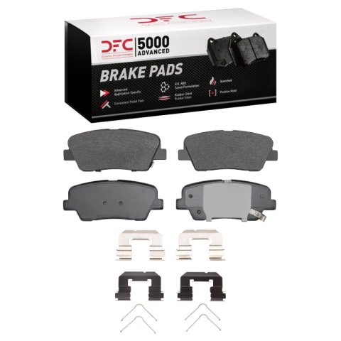 DFC 18-23 Genesis G70 Rear 5000 Advanced Ceramic Brake Pads and Hardware Kit