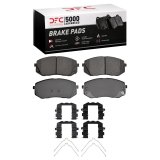 DFC 15-23 Hyundai Kona EV Front 5000 Advanced Ceramic Brake Pads and Hardware Kit thumbnail 1