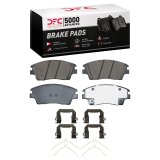 DFC 17-22 Kia Sportage (USA/Canada) Front 5000 Advanced Ceramic Brake Pads and Hardware Kit thumbnail 1