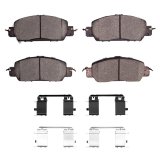 DFC 16-17 Honda Accord Coupe Front 5000 Advanced Ceramic Brake Pads and Hardware Kit thumbnail 1