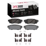 DFC 16-25 Lexus RX450h Rear 5000 Advanced Ceramic Brake Pads and Hardware Kit thumbnail 1