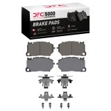 DFC 16-25 Audi RS Q8 Front 5000 Advanced Low Metallic Brake Pads and Hardware Kit thumbnail 1