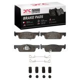 DFC 16-19 Smart Fortwo Front 5000 Advanced Ceramic Brake Pads and Hardware Kit thumbnail 1
