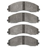 DFC 17-24 Ford F-550 Super Duty Front/Rear 5000 Advanced Semi Metallic Brake Pads thumbnail 2
