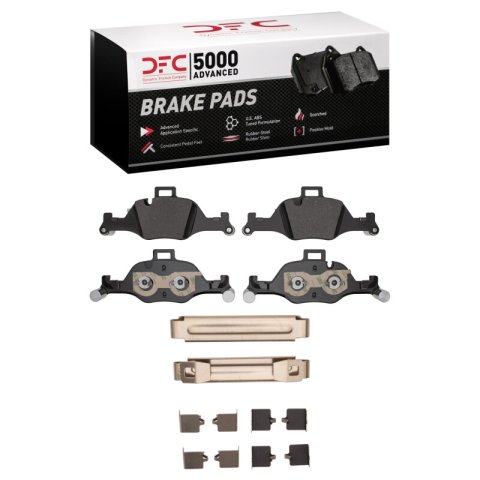 DFC 17-20 BMW 540i xDrive Front 5000 Advanced Ceramic Brake Pads and Hardware Kit