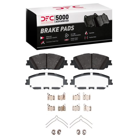DFC 18-25 Lexus ES300H Front 5000 Advanced Ceramic Brake Pads and Hardware Kit