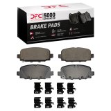 DFC 17-25 Jeep Compass Rear 5000 Advanced Ceramic Brake Pads and Hardware Kit thumbnail 1