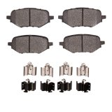 DFC 17-25 Acura ADX Rear 5000 Advanced Ceramic Brake Pads and Hardware Kit thumbnail 1