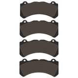 DFC 18-25 Volvo V60/S60 Front 5000 Advanced Low Metallic Brake Pads and Hardware Kit thumbnail 4