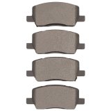 DFC 17-25 Tesla Model X Rear 5000 Advanced Low Metallic Brake Pads and Hardware Kit thumbnail 2
