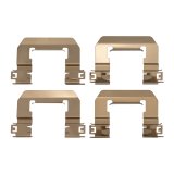 DFC 17-25 Tesla Model X Rear 5000 Advanced Low Metallic Brake Pads and Hardware Kit thumbnail 5