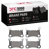 DFC 19-23 Porsche Cayenne Rear 5000 Advanced Low Metallic Brake Pads thumbnail 1