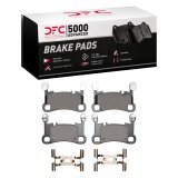 DFC 19-23 Porsche Cayenne Rear 5000 Advanced Low Metallic Brake Pads and Hardware Kit thumbnail 1