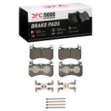 DFC 18-24 Land Rover Defender 90 Front 5000 Advanced Ceramic Brake Pads and Hardware Kit thumbnail 1