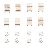 DFC 19-26 Mercedes-Benz A220 Front 5000 Advanced Ceramic Brake Pads and Hardware Kit thumbnail 3