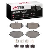 DFC 19-25 Mercedes-Benz G500 (Mexico) Rear 5000 Advanced Low Metallic Brake Pads and Hardware Kit thumbnail 1