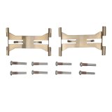 DFC 20-22 Ford Mustang Front 5000 Advanced Low Metallic Brake Pads and Hardware Kit thumbnail 2
