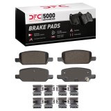 DFC 17-25 Tesla Model Y Rear 5000 Advanced Ceramic Brake Pads and Hardware Kit thumbnail 1