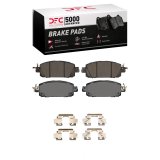DFC 20-25 Nissan Sentra Front 5000 Advanced Ceramic Brake Pads and Hardware Kit thumbnail 1