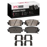 DFC 21-26 Genesis G80 Front 5000 Advanced Ceramic Brake Pads and Hardware Kit thumbnail 1