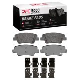 DFC 21-26 Genesis GV70 Rear 5000 Advanced Ceramic Brake Pads and Hardware Kit thumbnail 1