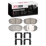 DFC 22-25 Hyundai Tucson Front 5000 Advanced Ceramic Brake Pads and Hardware Kit thumbnail 1