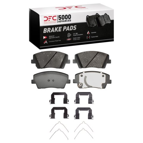 DFC 22-23 Genesis G70 Front 5000 Advanced Ceramic Brake Pads and Hardware Kit