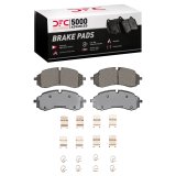 DFC 21-25 Ford E-Transit Front 5000 Advanced Semi Metallic Brake Pads and Hardware Kit thumbnail 1