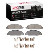 DFC 24-25 Ford Mustang Front 5000 Advanced Ceramic Brake Pads and Hardware Kit thumbnail 1