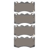 DFC 24-25 Ford Mustang Front 5000 Advanced Low Metallic Brake Pads thumbnail 4