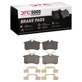 DFC 03-06 Volkswagen Golf R/Golf Rear 5000 Advanced Low Metallic Brake Pads and Hardware Kit thumbnail 1